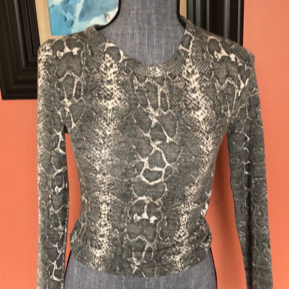 Zara crop sweater